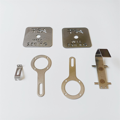 Aluminium Sheet Metal Stamped Parts 0,01mm Untuk Mobil