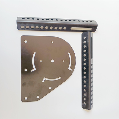 Lembaran Logam Otomotif Stamping Parts Anodized Finish CNC Machining