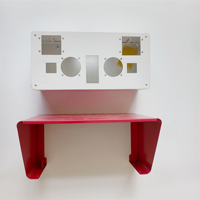 3D Drawing Sheet Metal Enclosures Powder Coating untuk Konstruksi