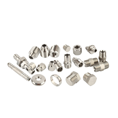 Kustom OEM CNC Bagian Logam Pelapisan seng / Pelapisan Chrome Standar DIN