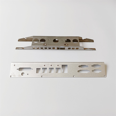 Bagian Pemotongan Laser Kustom Chassis Bahan Sandblasting Anodized Warna