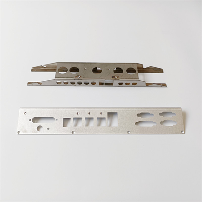 Bagian Pemotongan Laser Kustom Chassis Bahan Sandblasting Anodized Warna