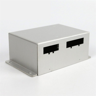 Laser Cutting Sheet Metal Enclosures Gambar 2D untuk Telekomunikasi