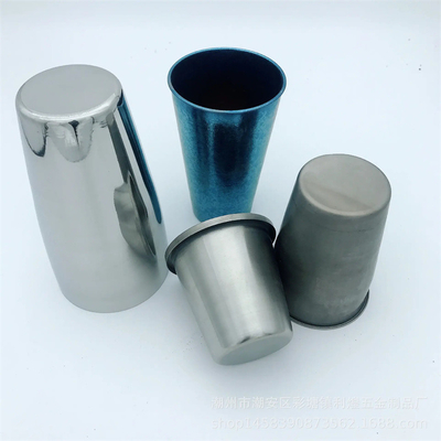 Bagian Logam Ditarik Dalam Silinder Bagian Logam Fabrikasi OEM