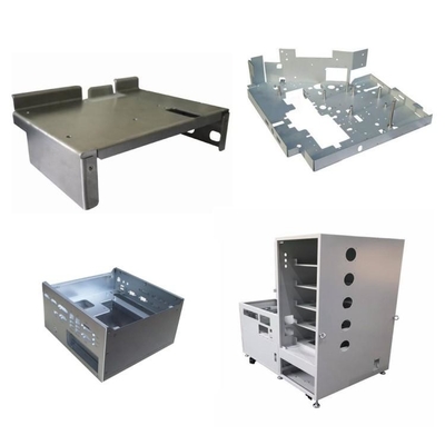 Lembaran Logam Kustom Elektronik Enclosures Powder Coated Layanan OEM