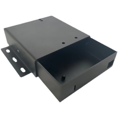 Polishing Custom Sheet Metal Enclosures Aluminium Enclosure Gambar 2D