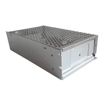 Layanan Fabrikasi Lembaran Logam Stainless Steel Kustom Lubang Punch Cutting Parts
