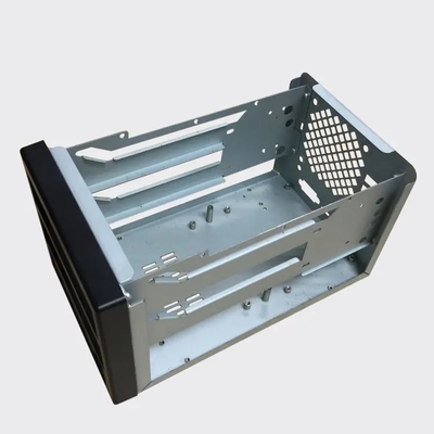 Anodizing Custom Sheet Metal Fabrikasi Kandang Logam Kecil Untuk Elektronik